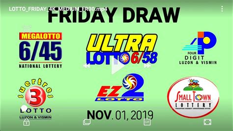 swertres result nov 1 2019